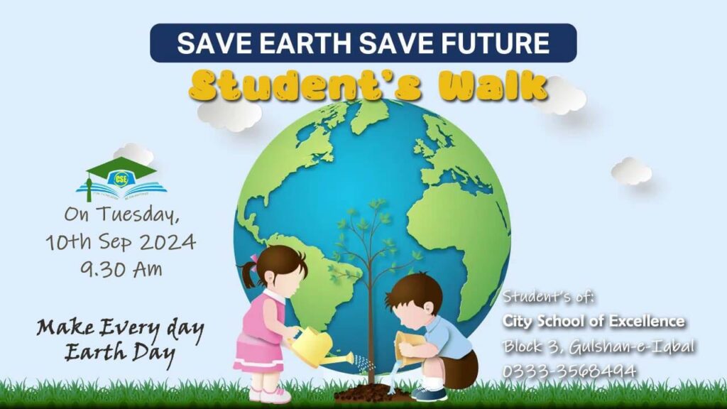 Earth Day Celebration with Student Walk