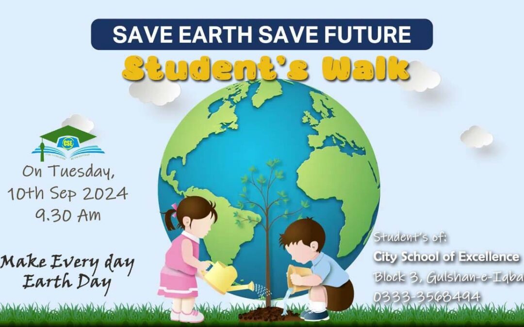 Earth Day Celebration with Student Walk
