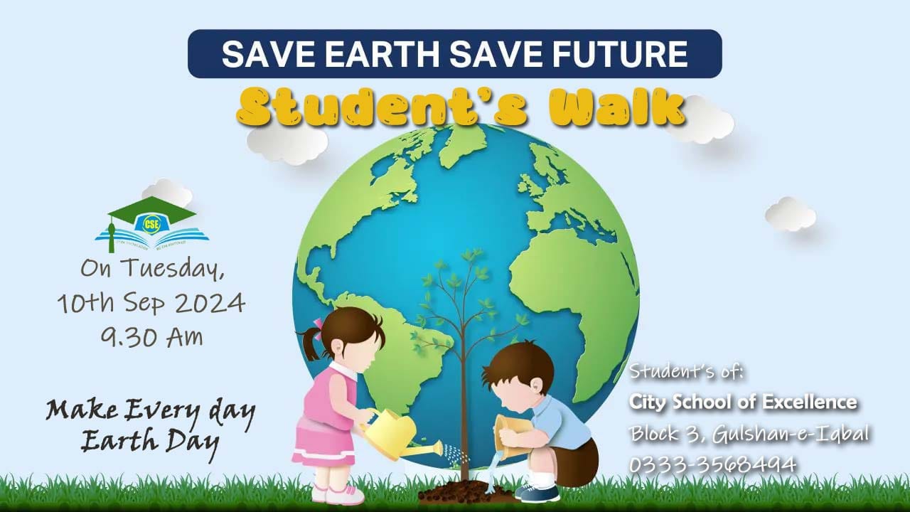Earth Day Celebration with Student Walk