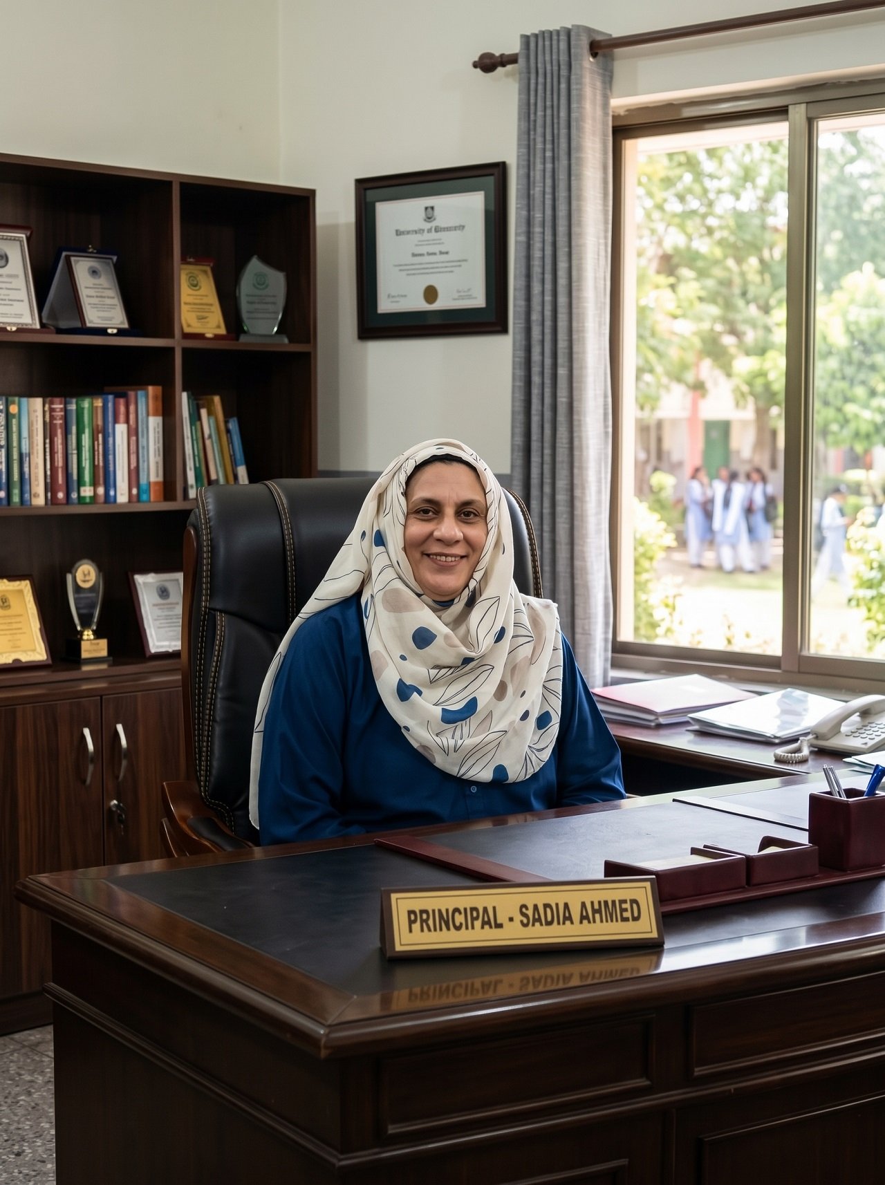 Sadia Ahmed - Principal